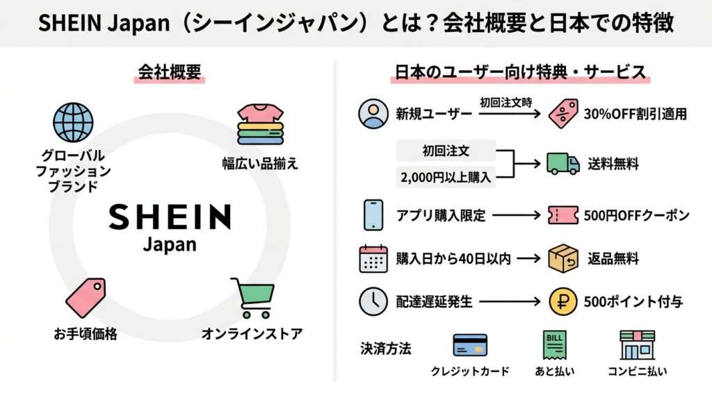 shein japan shein japanとは?会社概要と日本での特徴